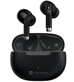 Harmonics Twins 32 30 Hours Playtime| 10mm Dynamic Driver | IPX5 Water Resistant | Type C Fast Charging